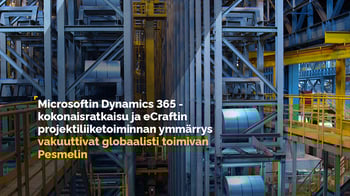Lue eCraftin ja Pesmelin yhteistyöstä